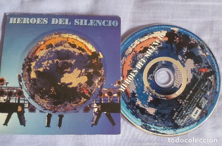 Discos de vinilo: H&eacute;roes del silencio cd promocional - Foto 2