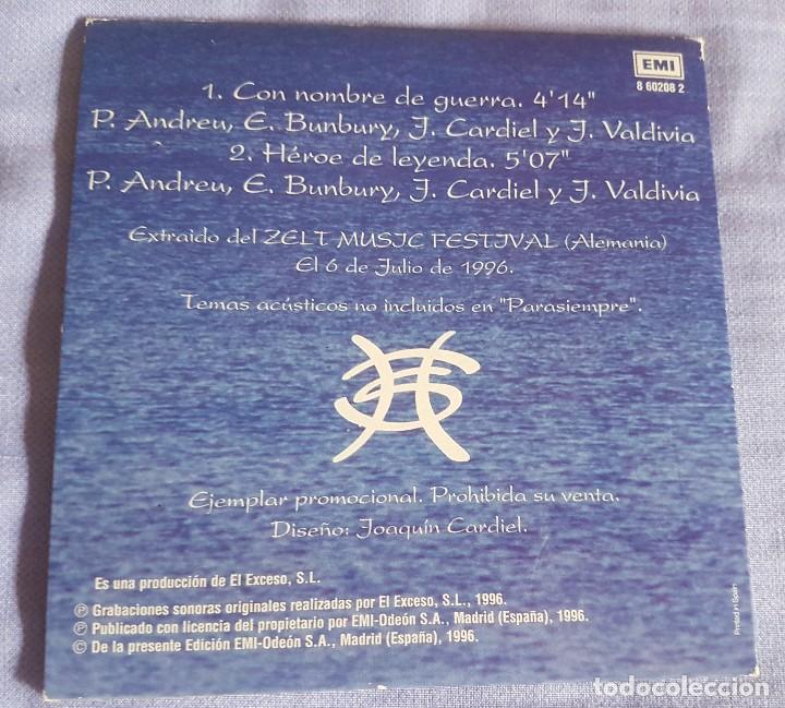 Discos de vinilo: H&eacute;roes del silencio cd promocional - Foto 3