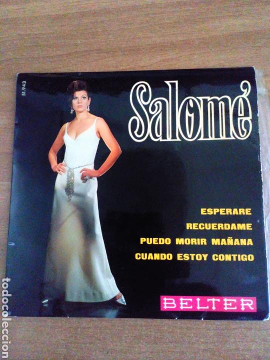 Discos de vinilo: Single Salom&eacute; 4 canciones - Foto 1