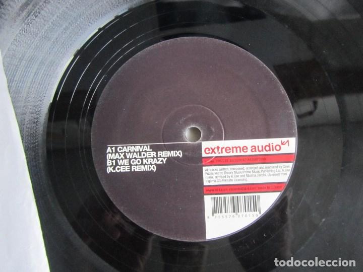 Discos de vinilo: Cave Carnival E.P. Remixes Extreme audio - Foto 4
