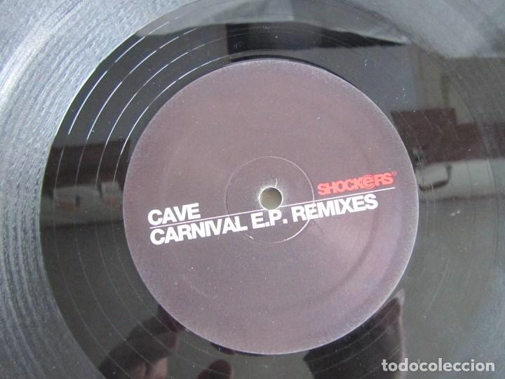 Discos de vinilo: Cave Carnival E.P. Remixes Extreme audio - Foto 5