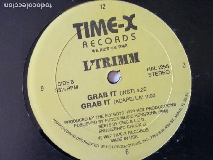 Discos de vinilo: LTrimm - Grab It - 1987 - Foto 2