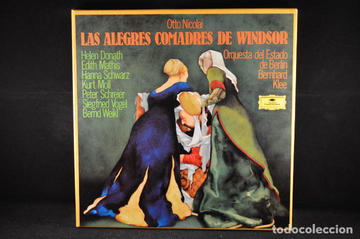 Discos de vinilo: OTTO NICOLAI - LAS ALEGRES COMADRES DE WIDSOR - 3 LP - Foto 1