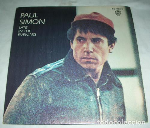 Discos de vinilo: Paul Simon &lrm;&ndash; Late In The Evening - SINGLE - Foto 1