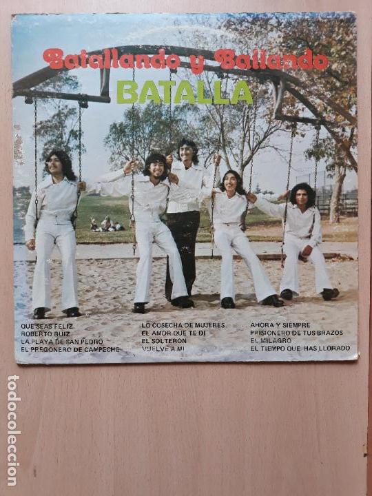Vinyl records: Batalla- batallando y bailando- lp super sonido usa