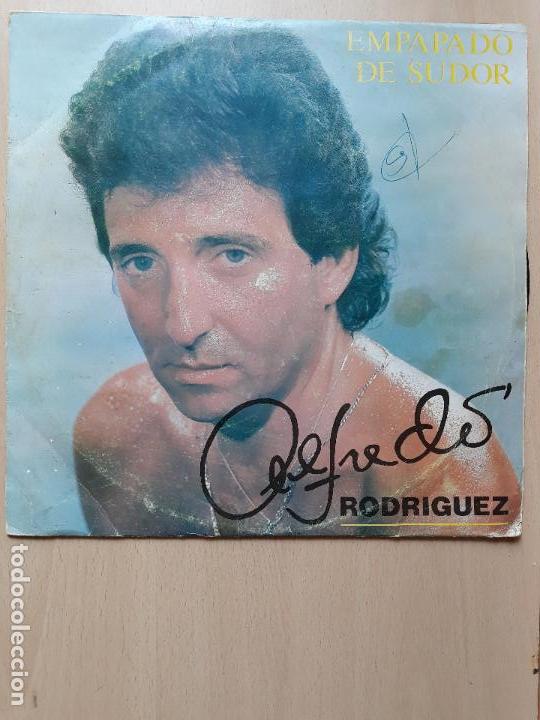 Vinyl records: Alfredo Rodr&iacute;guez- empapado en sudor- lp arieto egrem 1993 cuba