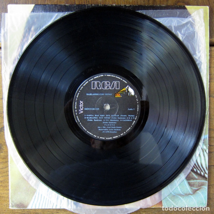 Discos de vinilo: FAUSTO - HABLANDO CON USTED - 1978 - COLOMBIA - Foto 5