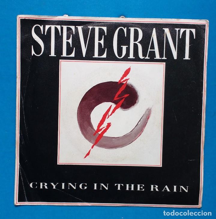 Discos de vinilo: STEVE GRANT - CRYING IN THE RAIN - Foto 1