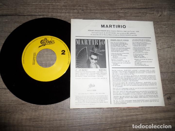 Discos de vinilo: MARTIRIO - HOGAR, DULCE HOGAR - Foto 2