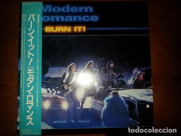 Discos de vinilo: LP japon Modern Romance - Burn It! - Foto 1