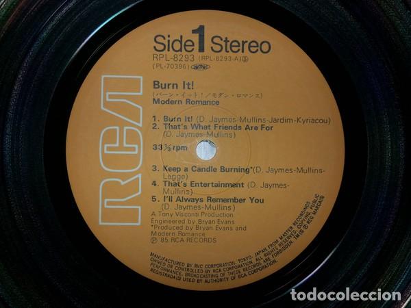 Discos de vinilo: LP japon Modern Romance - Burn It! - Foto 3