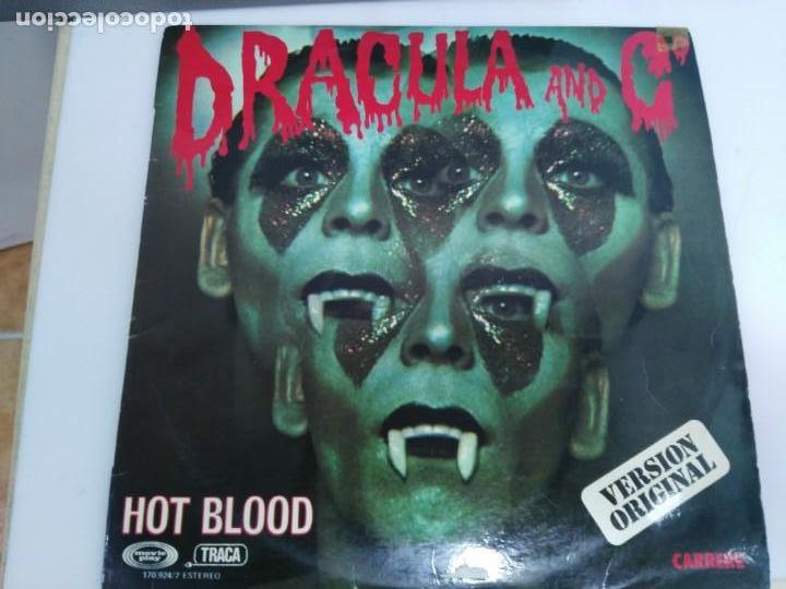 Discos de vinilo: DISCO LP DRACULA AND C  HOT BLOOD - Foto 1