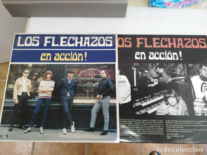 Discos de vinilo: DISCO LP LOS FLECHAZOS EN ACCION - Foto 1