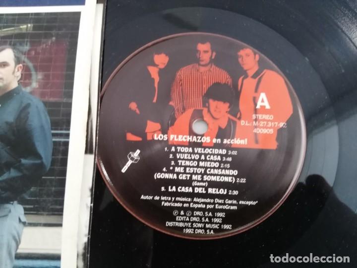 Discos de vinilo: DISCO LP LOS FLECHAZOS EN ACCION - Foto 3