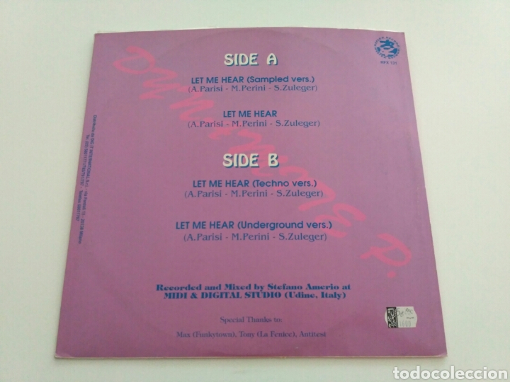 Discos de vinilo: Dynamite P. Feat. Sigrid - Let Me Hear - Foto 2