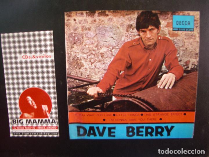 Discos de vinilo: DAVE BERRY- LITTLE THINGS. EP - Foto 1