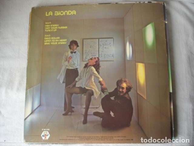Discos de vinilo: La Bionda    High Energy - Foto 2