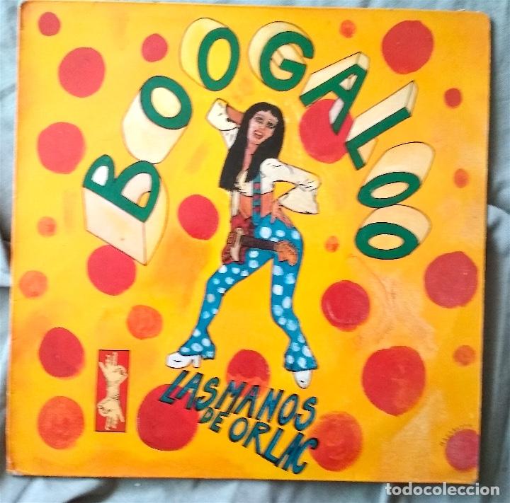Discos de vinilo: LAS MANOS DE ORLAC - BOOGALOO. Maxi-single 1990 - Foto 1
