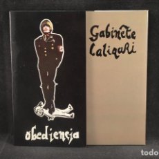 Discos de vinilo: GABINETE CALIGARI - OBEDIENCIA - EP . Lote 133001546