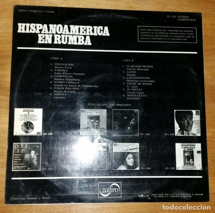Discos de vinilo: HISPANOAMERICA EN RUMBA 1969 - Foto 2