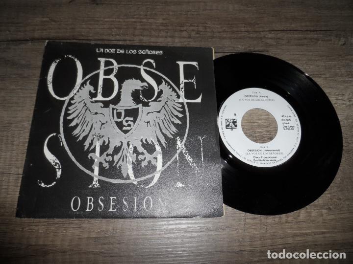 Discos de vinilo: LA VOZ DE LOS SE&Ntilde;ORES - OBSESION - Foto 1