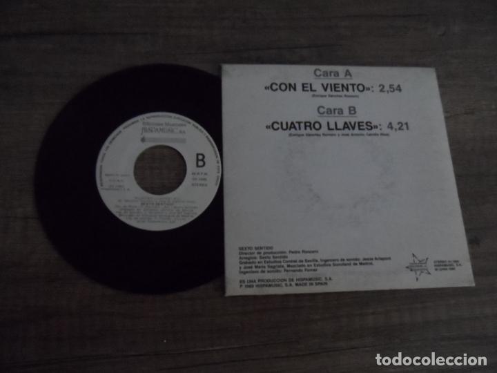 Discos de vinilo: Sexto Sentido - Con el viento - Foto 2