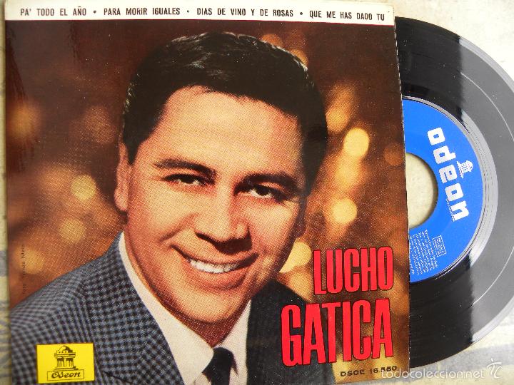 Discos de vinilo: LUCHO GATICA -PA TODO EL A&Ntilde;O -EP 1963 -ODEON - Foto 1