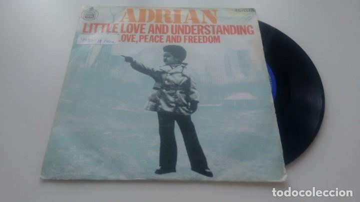 Discos de vinilo: SINGLE (VINILO) DE  ADRIAN  A&Ntilde;OS 70 - Foto 1