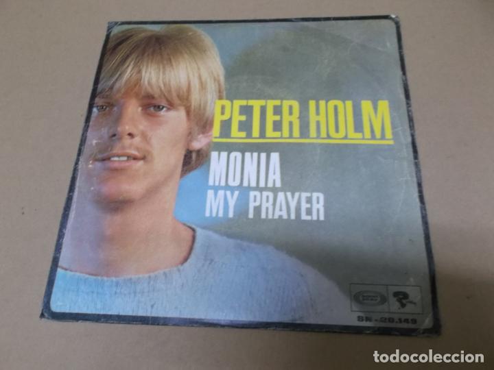 Discos de vinilo: PETER HOLM (SN) MONIA A&Ntilde;O 1968 - Foto 1