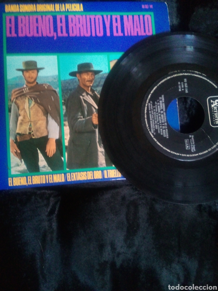 Discos de vinilo: Bso el bueno el feo y el malo - Foto 4