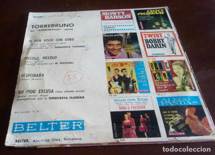 Discos de vinilo: TORREBRUNO - DESPEINADA - EP - Foto 2
