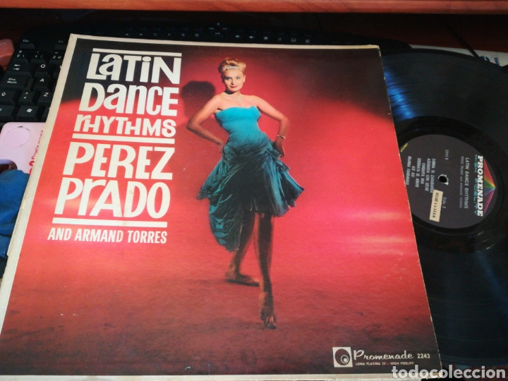 Discos de vinilo: Perez prado lp latin dance rhythms u.s.a. 1961 - Foto 1