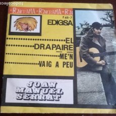 Discos de vinilo: JOAN MANUEL SERRAT - EL DRAPAIRE - SINGLE