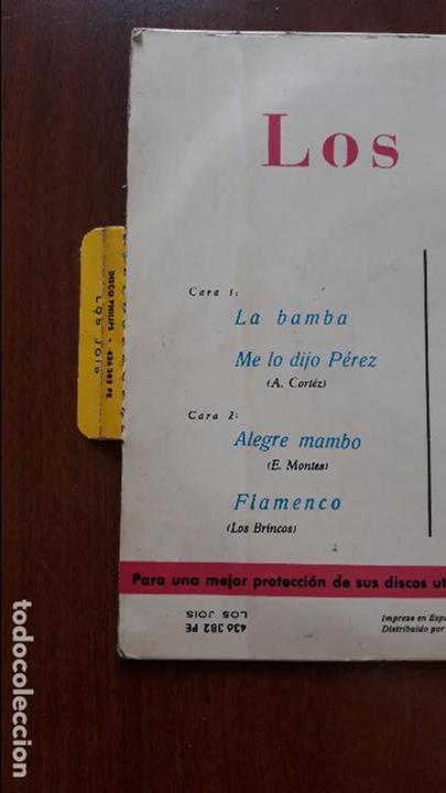 Discos de vinilo: Los jois- la bamba +3- ep Philips 1965 - Foto 3