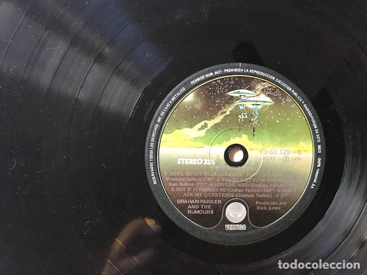 Discos de vinilo: Howling wind. Graham Parker - Foto 6