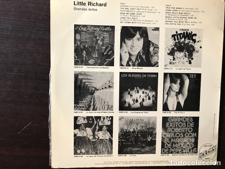 Discos de vinilo: Grandes &eacute;xitos. Little Richard - Foto 2