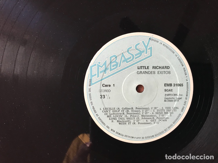 Discos de vinilo: Grandes &eacute;xitos. Little Richard - Foto 4
