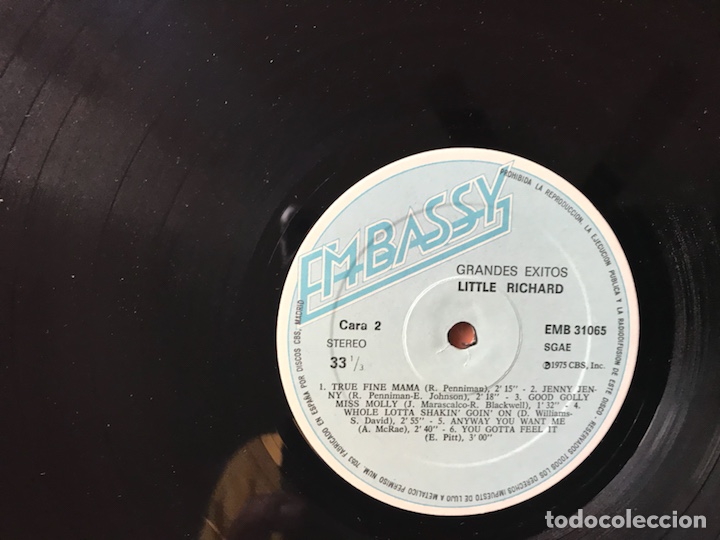 Discos de vinilo: Grandes &eacute;xitos. Little Richard - Foto 5