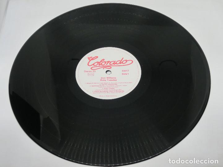Discos de vinilo: LP - DON WILLIAMS - RUBY TUESDAY- COUNTRY WETERN2 - Foto 3