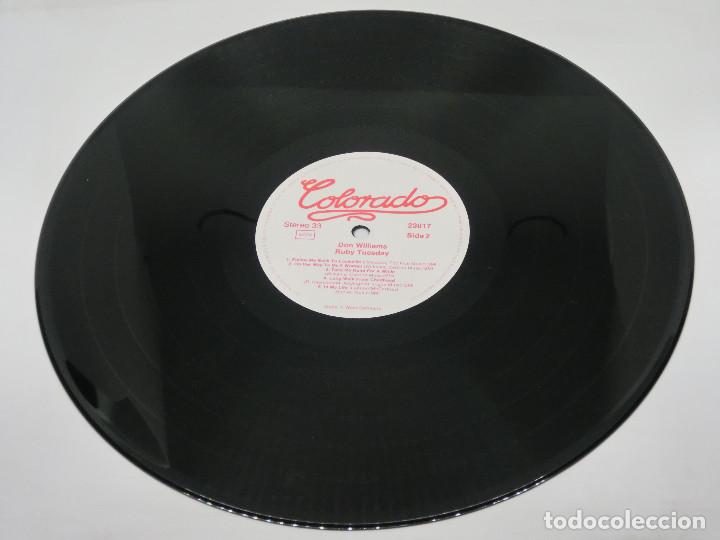 Discos de vinilo: LP - DON WILLIAMS - RUBY TUESDAY- COUNTRY WETERN2 - Foto 4