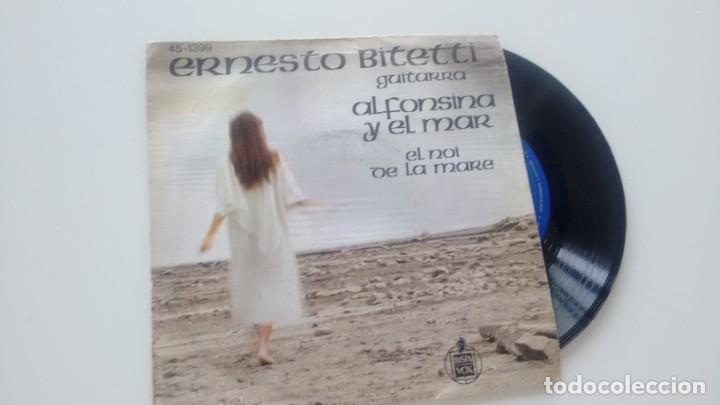Discos de vinilo: SINGLE (VINILO) DE ERNESTO BITETTI A&Ntilde;OS 70 - Foto 1