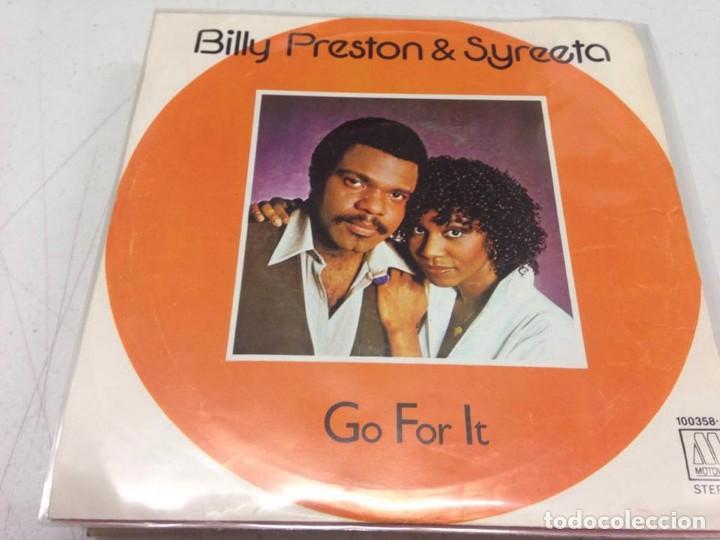 Discos de vinilo: Billy Preston & Syreeta - Go For It (7-- Single) - Foto 1
