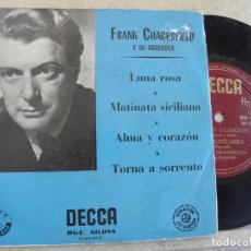 Discos de vinilo: FRANK CHACKSFIELD Y SU ORQUESTA - LUNA ROSA - EP -PEDIDO MINIMO 3 EUROS