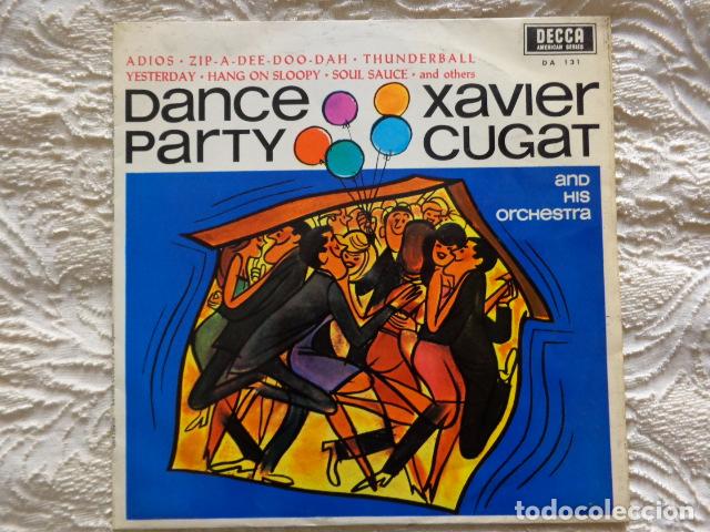 Discos de vinilo: XAVIER CUGAT - DANCE PARTY - DECCA 1966 - DA131 - Foto 1