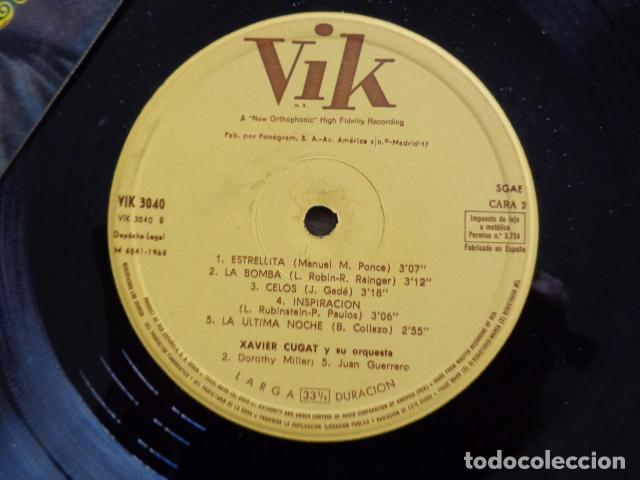 Discos de vinilo: XAVIER CUGAT Y SU ORQUESTA - 1968 - Vik 3040 - Foto 3