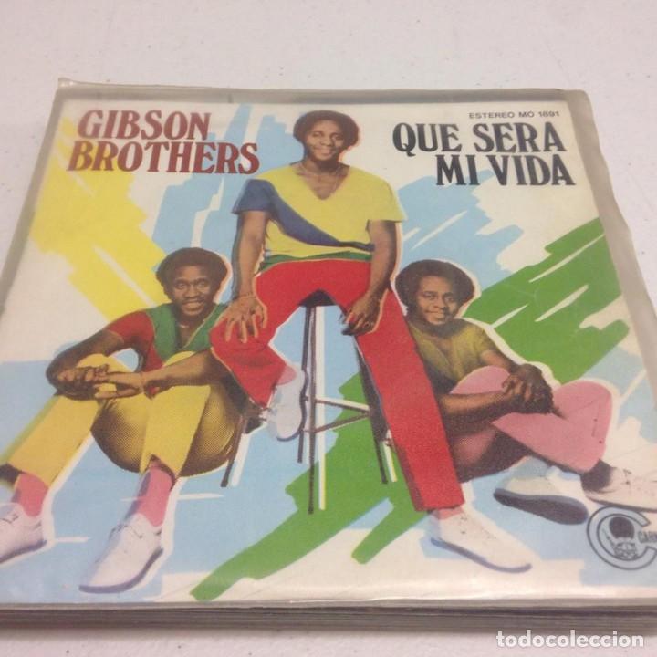 Discos de vinilo: Gibson Brothers - Que Sera Mi Vida (7---Single) - Foto 1