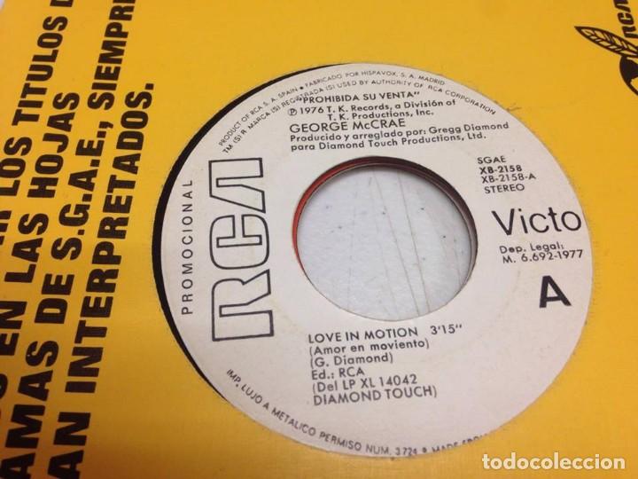 Discos de vinilo: George McCrae - Love In Motion (7---Single) - Foto 1