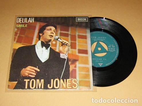 Discos de vinilo: TOM JONES - DELILAH - SINGLE - 1967 - Foto 1