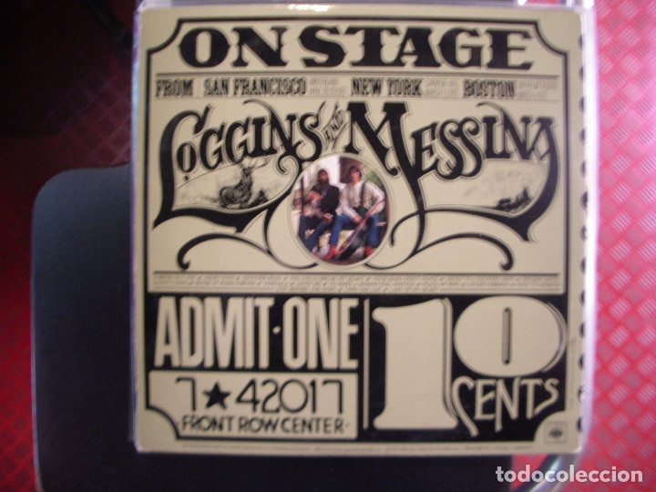 Discos de vinilo: LOGGINS AND MESSINA- ON STAGE. LP DOBLE, - Foto 2