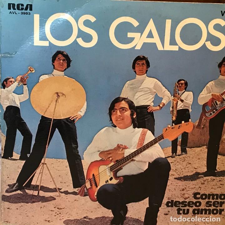 Discos de vinilo: LP argentino de Los Galos a&ntilde;o 1970 - Foto 1